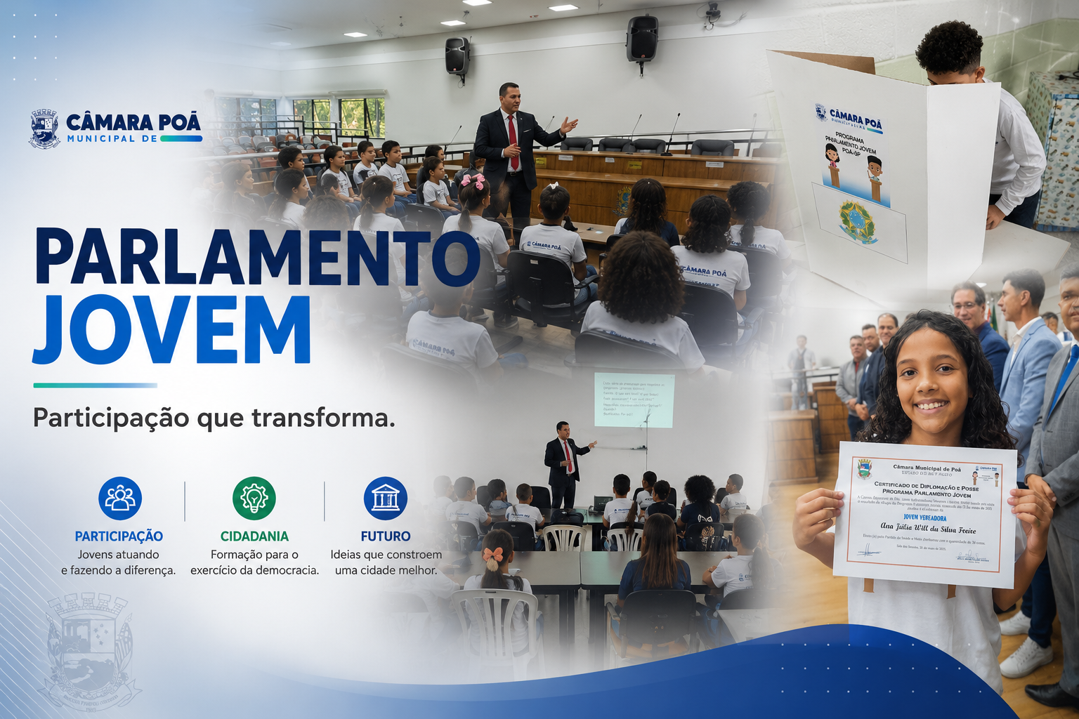 Programa Parlamento Jovem de Poá